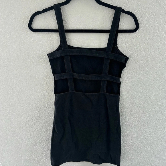 Brandy Melville black strappy mini dress - Picture 7 of 11